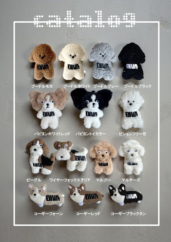 Dog goods, personalized doggie keychains, name tags, embroidered