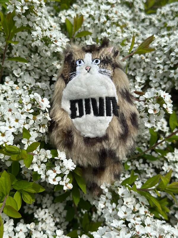 Personalized cat merchandise, cat keychains, name tags, embroidered, birthday gifts, plush toys, personalized cat merchandise