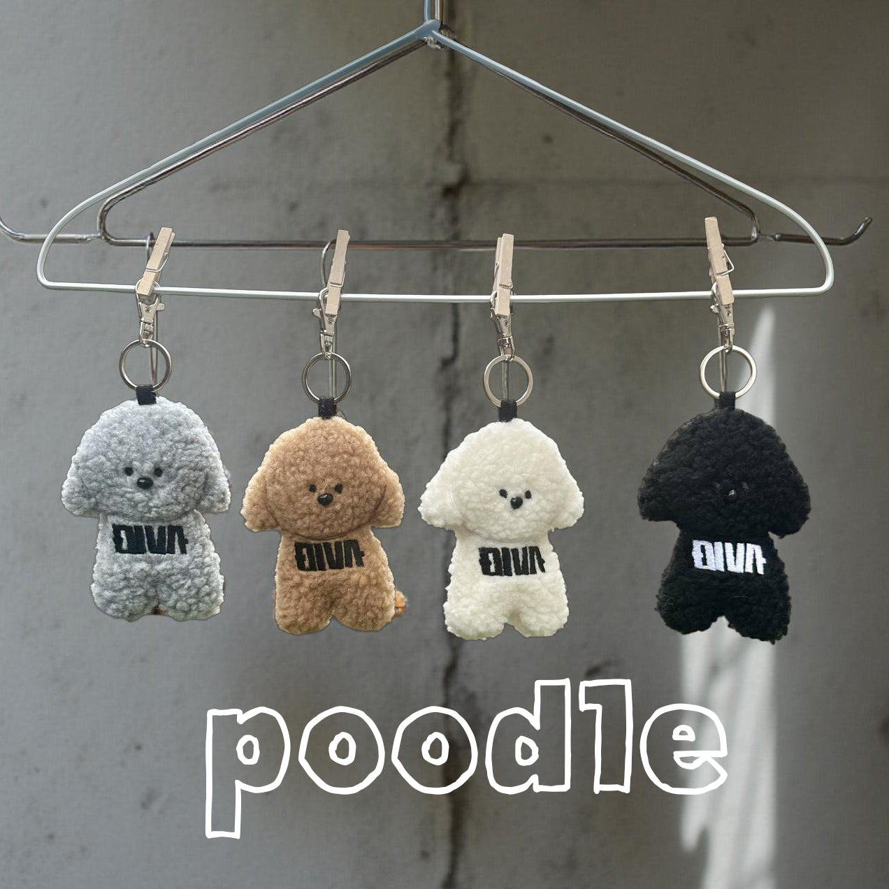 Dog goods, personalized doggie keychains, name tags, embroidered